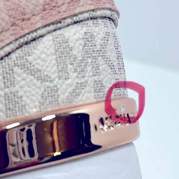 NIB Michael Kors Wilma Trainer Sneaker Sz 9, Pink - Picture 11 of 14